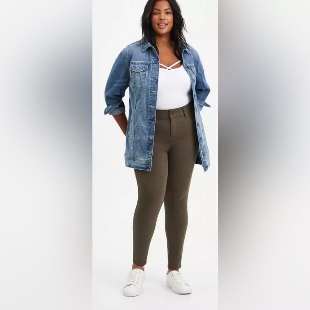 Torrid Extra Long Denim Jacket - image 1